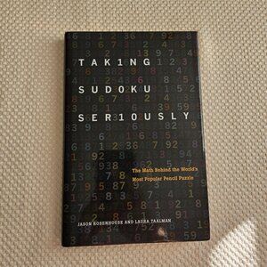 4/$40 Taking Sudoku Seriously - Harcover‎